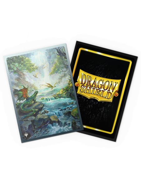Dragon Shield Standard Sleeves - Misty Rainforest 100
