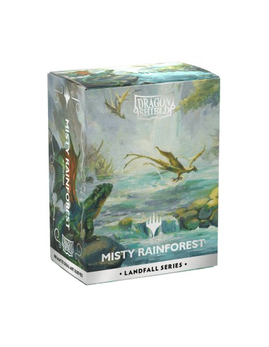 Dragon Shield Standard Sleeves - Misty Rainforest 100
