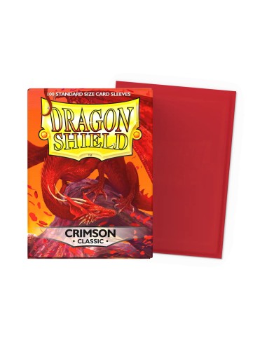 Dragon Shield Classic Sleeves Crimson (100)