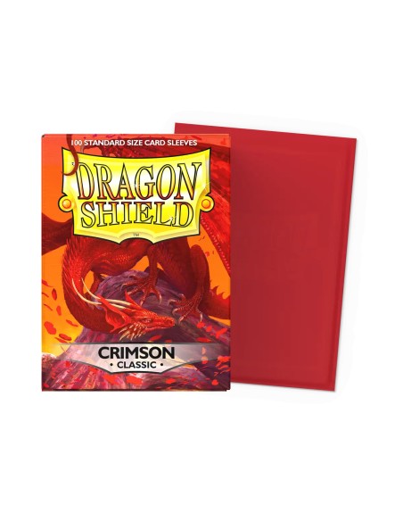 Dragon Shield Classic Sleeves Crimson (100)