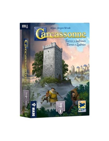 Carcassonne Torres e Ladrões (PT)