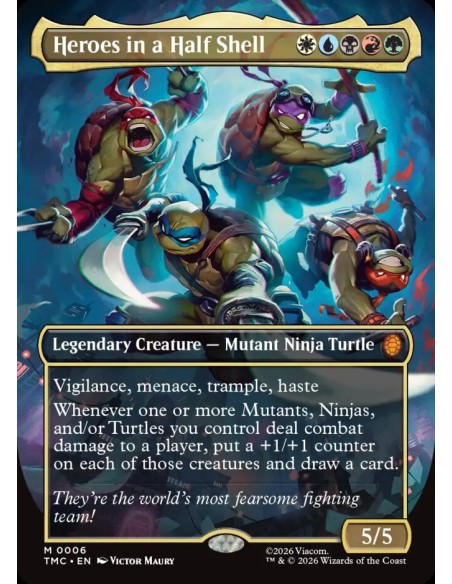 MTG Teenage Mutant Ninja Turtles Commander Deck EN