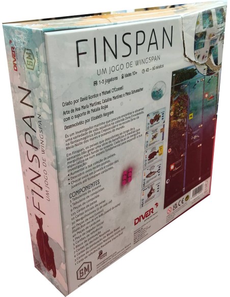 Finspan - Um Jogo de Wingspan (PT)-Caixa Danificada