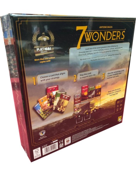 7 Wonders 2nd Edition (Caixa Danificada)