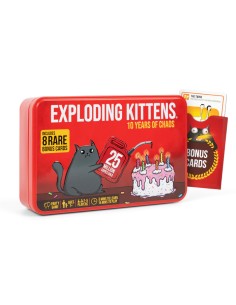 Exploding Kittens 10 Years Anniversary Tin Edition EN