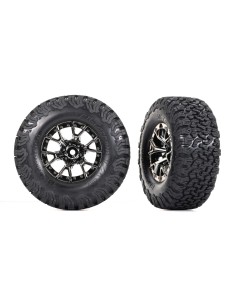 Ford Raptor R Black Rear Wheels with BFG Tires (2)