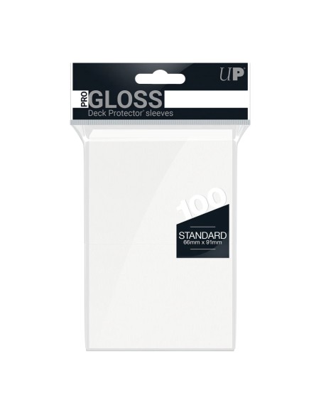 UPR Solid Sleeves Standard (100) - White
