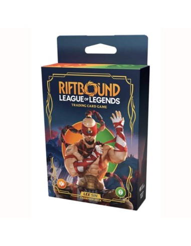 Riftbound LOL TCG Set One: Origins Champion Deck Lee Sin