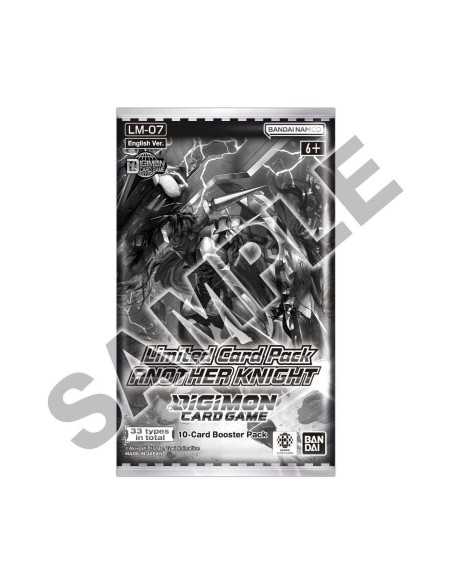 Digimon Card Game Limited Pack Another Knight Booster LM07