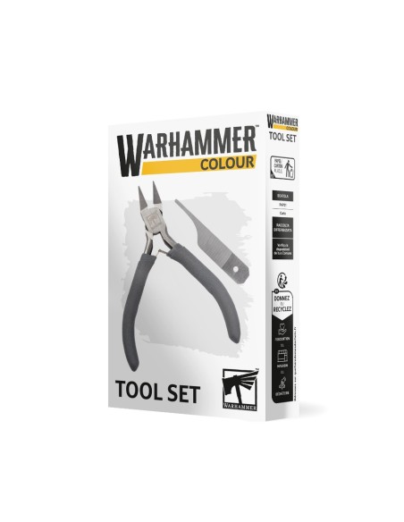 WARHAMMER COLOUR TOOL SET