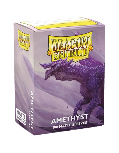Dragon Shield Sleeves MATTE (100) Amethyst