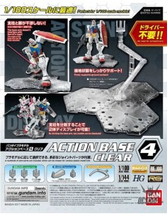 GUNDAM ACCESSORIES - ACTION BASE 4 (Clear) 2