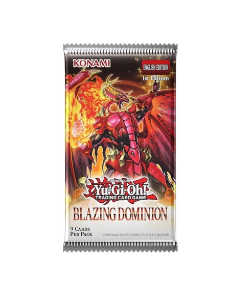YGO Blazing Dominion Booster