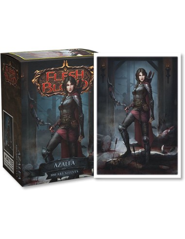 Dragon Shield Sleeves (100) Flesh and Blood - Azalea
