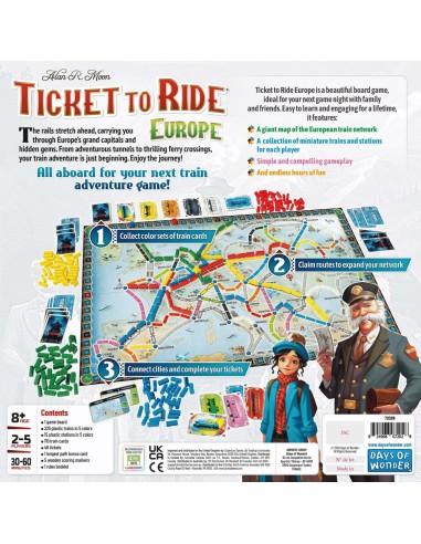Ticket to Ride: Europe Refresh