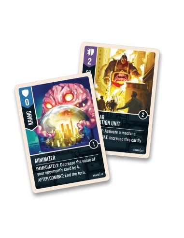 Unmatched: TMN Turtles Shredder & Krang Hero Decks
