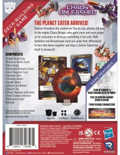 Transformers Deck Building Game Chaos Unleashed 2