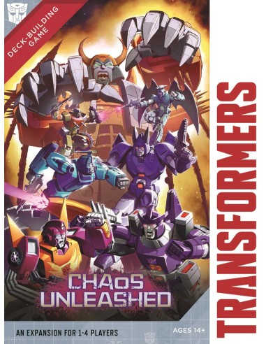 Transformers Deck Building Game Chaos Unleashed