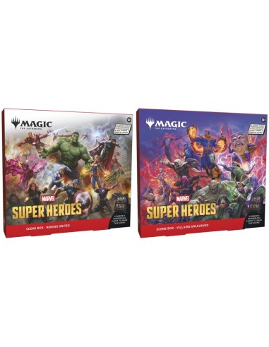 MTG Marvel Super Heroes Scene Box EN