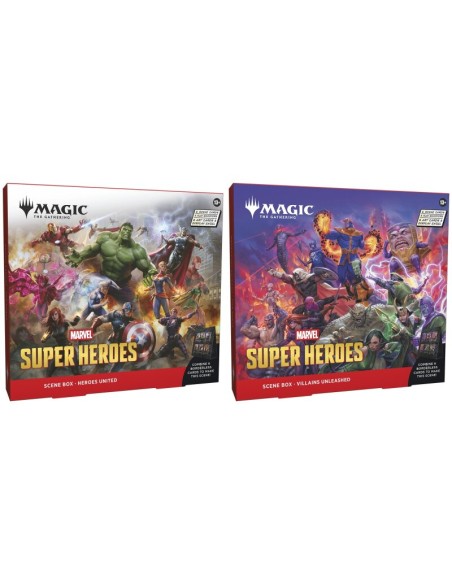 MTG Marvel Super Heroes Scene Box EN