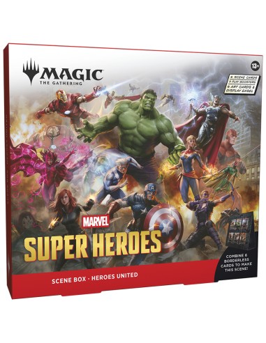 MTG Marvel Super Heroes Scene Box EN