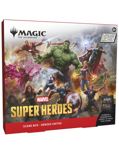 MTG Marvel Super Heroes Scene Box EN