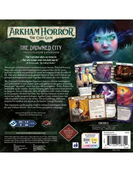 Arkham Horror LCG: The Drowned City Investigator Expansion