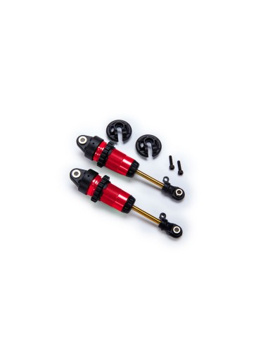 1/10 Red Aluminum Long GTR Shocks (2)