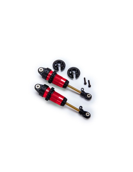 1/10 Red Aluminum Long GTR Shocks (2)