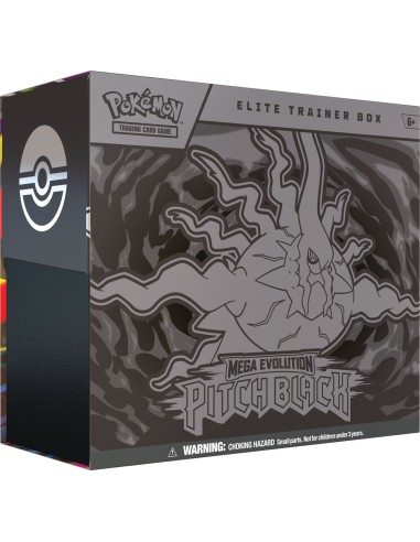 PKM Mega Evolution: Pitch Black Elite Trainer Box