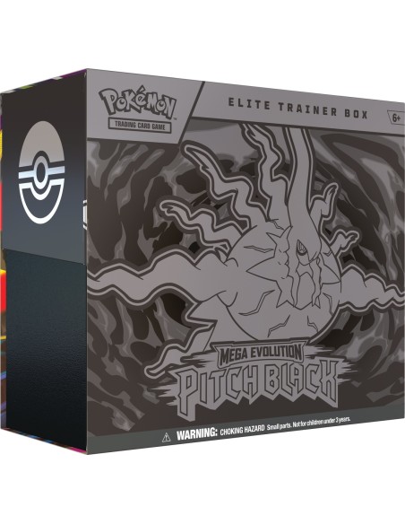 PKM Mega Evolution: Pitch Black Elite Trainer Box