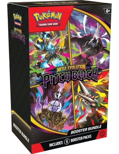 PKM Mega Evolution: Pitch Black Booster Bundle