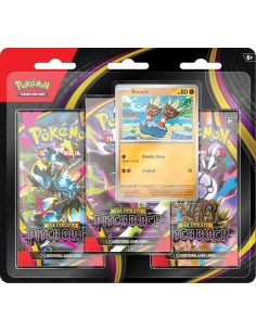 PKM Mega Evolution: Pitch Black 3-pack blister