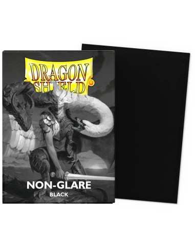 Dragon Shield MATTE NON GLARE - Black (100)
