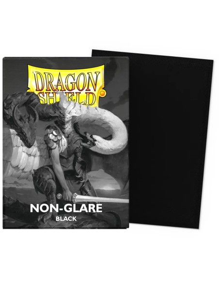Dragon Shield MATTE NON GLARE - Black (100)