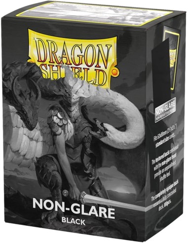 Dragon Shield MATTE NON GLARE - Black (100)
