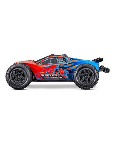 Rustler 4X4 Brushless RED