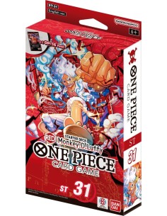 One Piece Card Game Monkey D Luffy Deck ST31