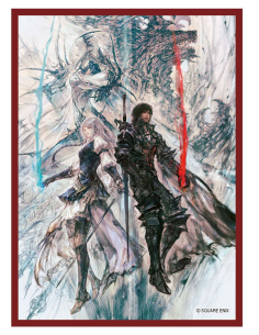 Final Fantasy TCG Supplies Sleeves FIERY HEART (100)