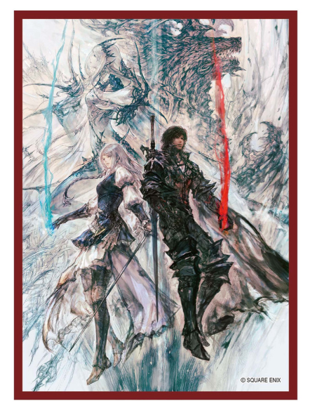 Final Fantasy TCG Supplies Sleeves FIERY HEART (100)