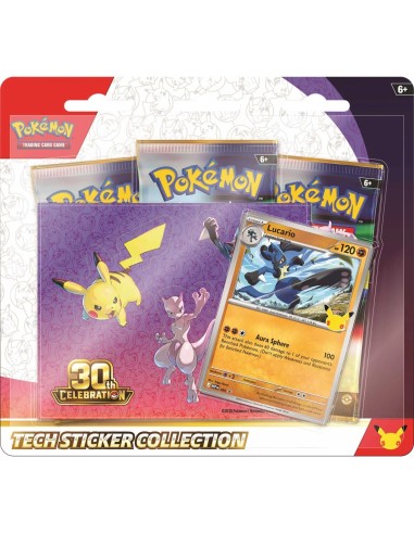 PKM 30th Celebration Tech Sticker Collection