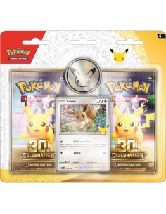 PKM 30th Celebration 2-Pack Blister Eevee