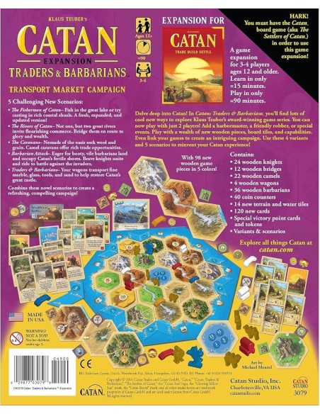 CATAN Traders & Barbarians Exp. 6th Edition