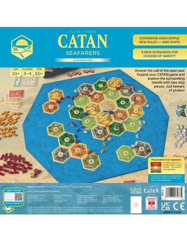 CATAN Seafarers Expansion 6th Edition
