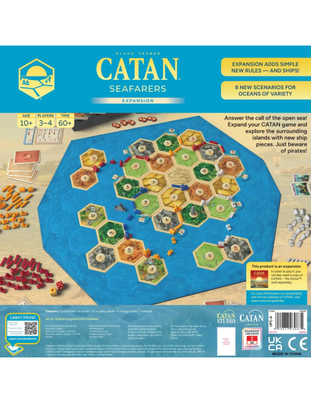 CATAN Seafarers Expansion 6th Edition