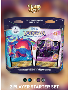 Disney Lorcana Hyperia City 2 Player Starter Deck S14