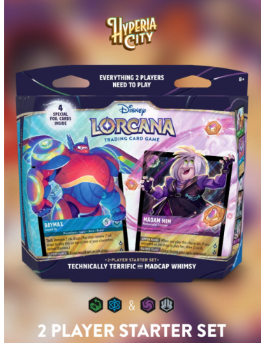 Disney Lorcana Hyperia City 2 Player Starter Deck S14