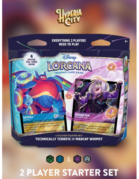 Disney Lorcana Hyperia City 2 Player Starter Deck S14