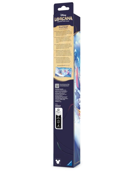 Disney Lorcana Stitch and Angel in Winterspel Playmat S14