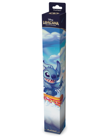 Disney Lorcana Stitch and Angel in Winterspel Playmat S14